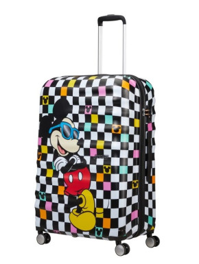 Maleta grande Ajedrez Mickey Mouse 77 x 52 x 29 cm American Tourister