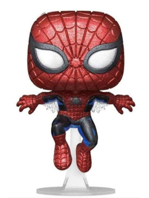 Marvel 80th Anniversary Figura POP! Vinyl Spider-Man(DGLT) 9 cm