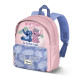 Stitch Mochila pré-escolar Lilo e Keep Joy