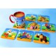 Set 8 coasters, Super Mario Lenticular