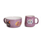 SAILOR MOON - Breakfast Set Mug + Bowl - Luna & Artemis