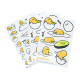 Pack vinilos para gadgets Gudetama 21 x 15 cm