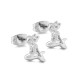 Pendientes oro blanco Campanilla Disney