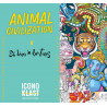 Poster géant à colorier "Civilisation animale" par Iconoklast