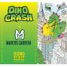 Poster à colorier géant "Dino Crash" de Marcos Cabrera Iconoklast