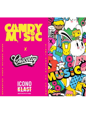 Poster gigante colorear Chocotoy Iconoklast