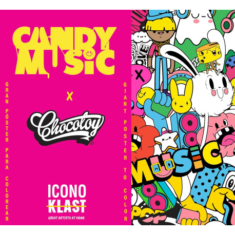 Poster gigante colorear Chocotoy Iconoklast