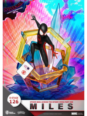 Marvel Diorama PVC D-Stage Spider-Man: Across the Spider-Verse Part One-Miles 15 cm