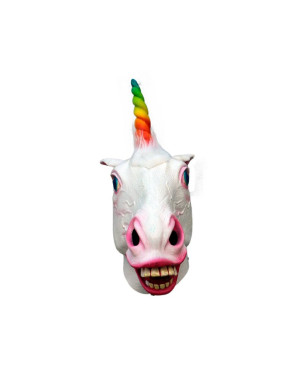 Máscara Cabeza Unicorn Pride