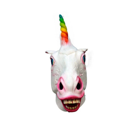 Máscara Cabeza Unicorn Pride