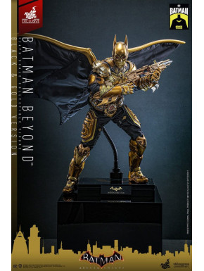 Batman: Arkham Knight Figura Videogame Masterpiece 1/6 Batman Beyond (Black & Gold Version) 32 cm