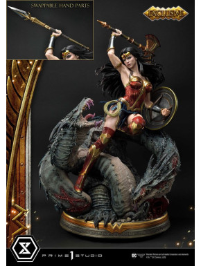 Wonder Woman Estatua 1/3 Wonder Woman vs. Hydra Exclusive Bonus Version 90 cm