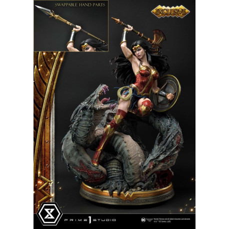 Wonder Woman Estatua 1/3 Wonder Woman vs. Hydra Exclusive Bonus Version 90 cm