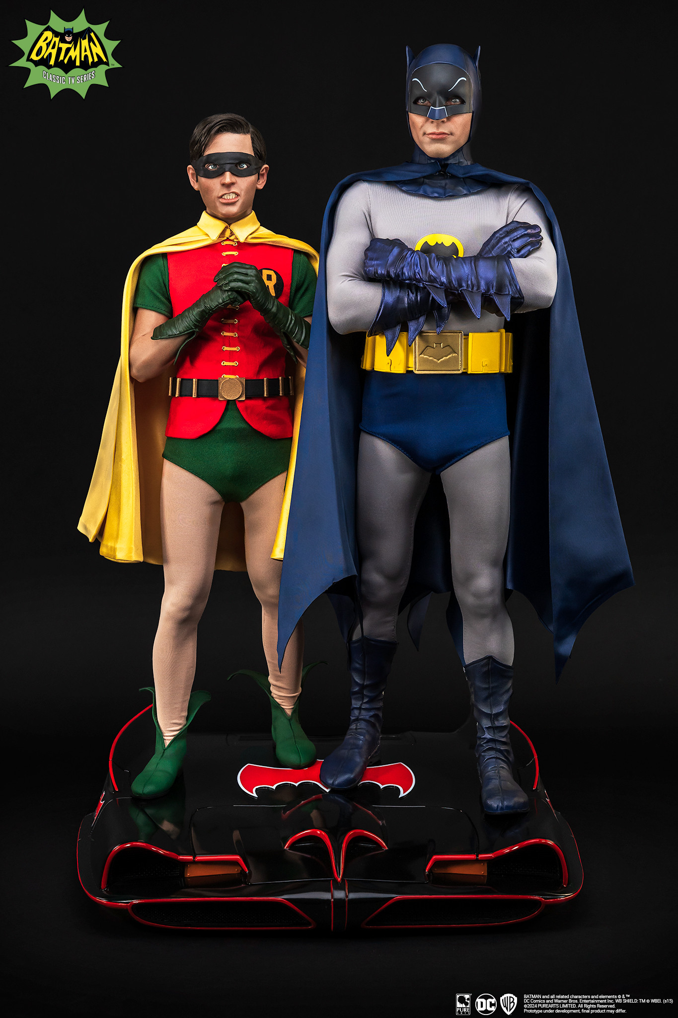 Figura colecionável Batman \u0026 Robin 1966, image size:1365x2048