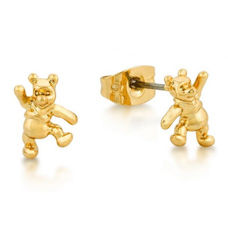 Earrings gold Winnie The Pooh Disney