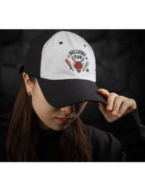 Gorra de béisbol Hellfire Club circunferencia de 54-60 cm. algodón