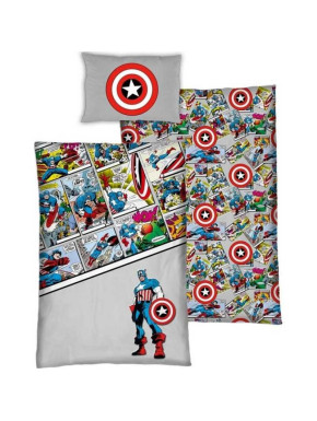 Funda Nórdica de Algodón de Marvel 140x200cm