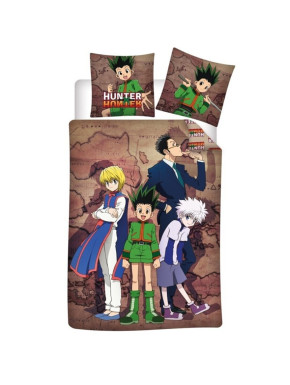 Funda nórdica algodón Hunter x Hunter 140x200cm