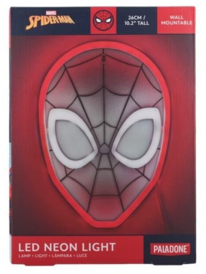 Lámpara LED estilo neón Spider-Man para pared