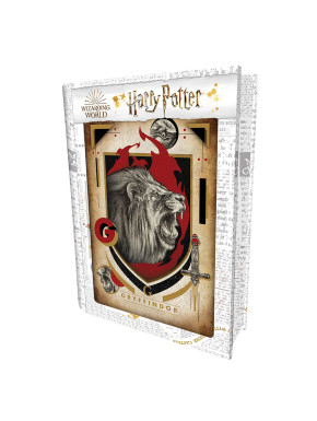 Puzzle-Libro Lenticular Harry Potter Gryffindor: Un Tesoro para los Verdaderos Admiradores