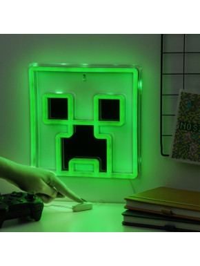 Lámpara LED Estilo Neón Creeper para Pared