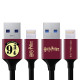 Cable 3.0 USB a Lightning (MFI) Harry Potter 9 3/4 - 1 Metro