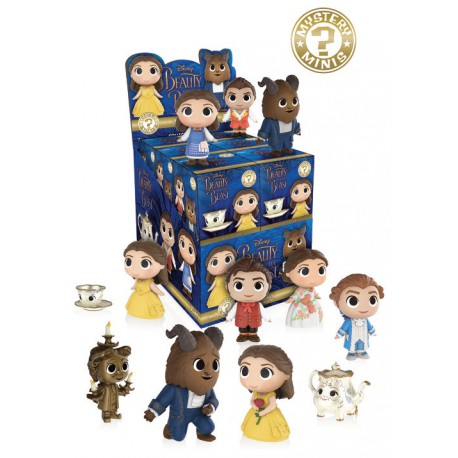 Minifiguras Sorpresa La Bella y la Bestia 2017 Disney Funko