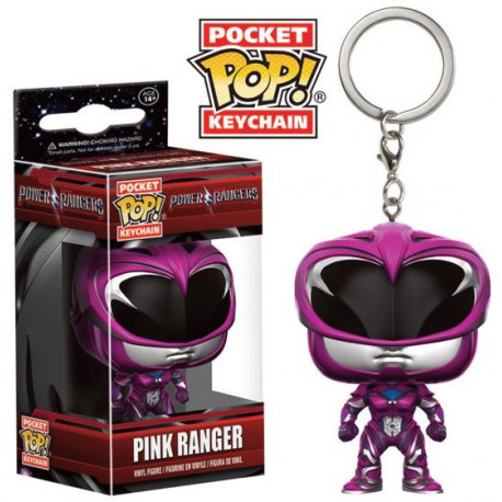 Keychain mini Funko Pop! Power Rangers Pink version 2017