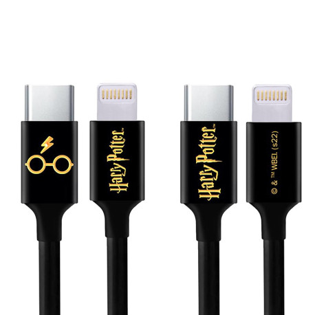 Cable Tipo C a Lightning (MFI) Harry Potter 1m