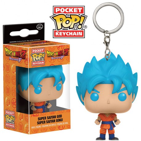 Keychain mini Funko Pop! Goku Super Saiyan