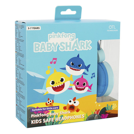 Auriculares Kids CORE Baby Shark - Diversión y Seguridad para los Pequeños