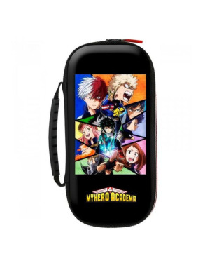 Funda Nintendo Switch Negra My Hero Academia: Protección y Estilo para Gamers