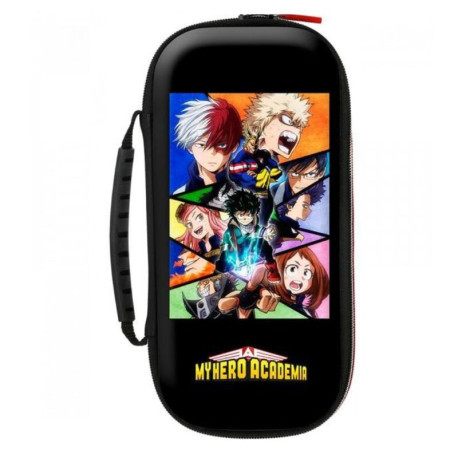 Funda Nintendo Switch Negra My Hero Academia: Protección y Estilo para Gamers