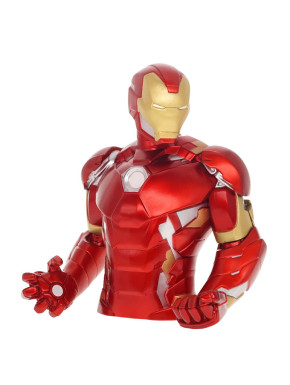 Hucha Busto Iron Man 20 cm - Licencia Oficial Marvel