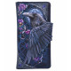 Cartera Tarjetero Ravens Flight en Relieve de 18,5 cm