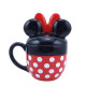 Taza 3D con Tapa Cuerpo Minnie Mouse 425 ml