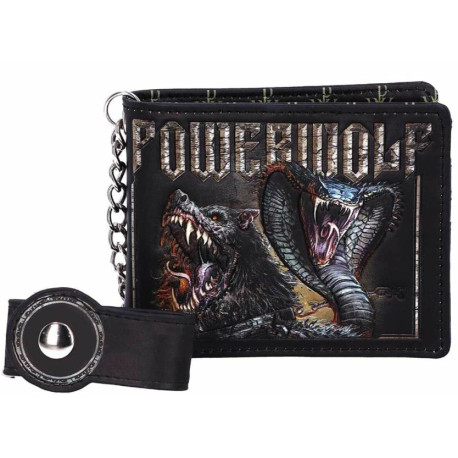 Cartera Tarjetero Powerwolf 11 cm