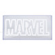 Lámpara LED Estilo Neón Logo Marvel 15 x 30 cm