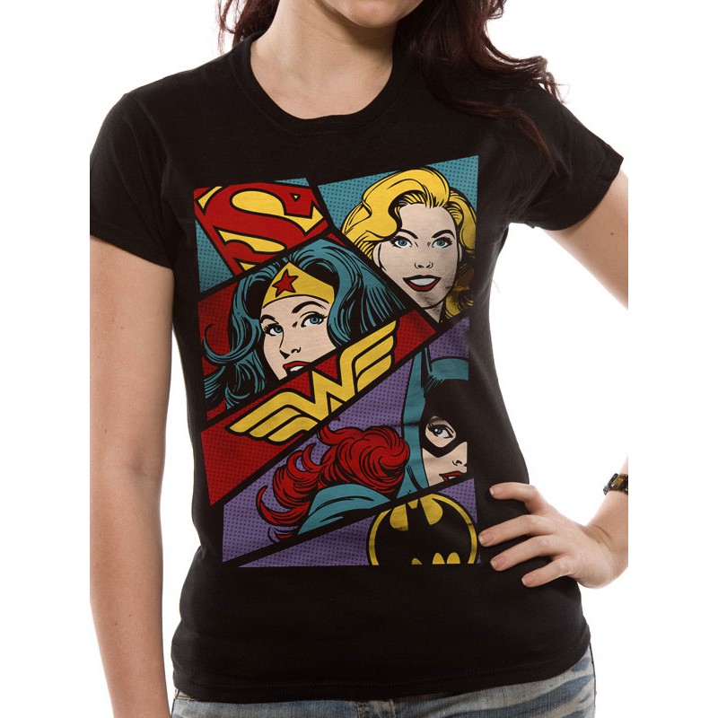 DC Comics niñas Wonder Woman Femme Power Camiseta 