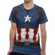 Camiseta Cosplay Capitán América Civil War