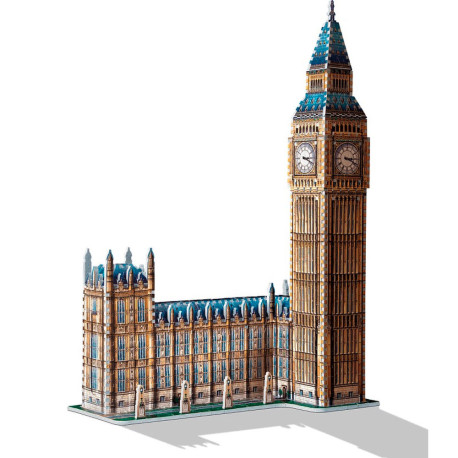 Puzzle 3D do Big Ben com 890 peças