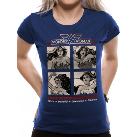 Camiseta Chica DC Cómics Wonder Woman