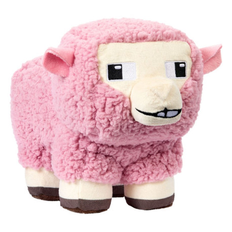 Peluche Oveja rosa 20 cm Una película de Minecraft