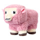 Peluche Oveja rosa 20 cm Una película de Minecraft