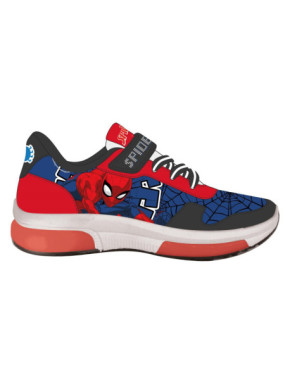 DEPORTIVA SUELA PVC CON LUCES SPIDERMAN