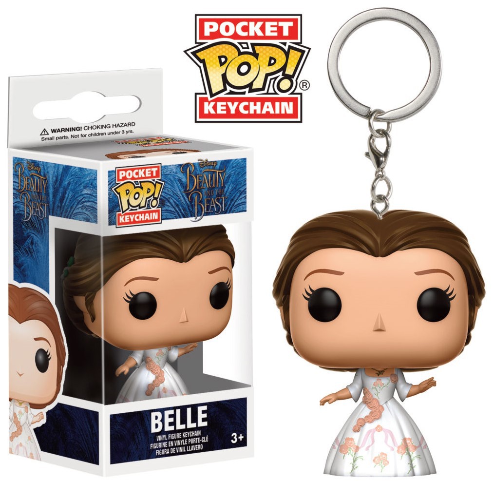 Llavero Funko Pop Bella Disney auténtico y original