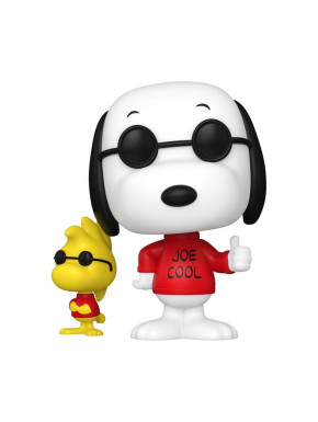 Peanuts Figura POP! & Buddy Vinyl Joe Cool w/Wdstk 9 cm