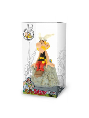 Hucha Astérix Sobre La Roca 14 cm: ¡Un Tesoro para los Coleccionistas!