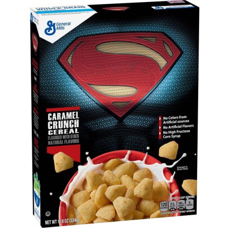 Céréales Superman Caramel Croquant