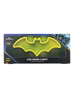 Lámpara Led Estilo Neón Batman Para Pared